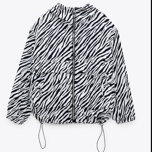 Zara Animal print jacket